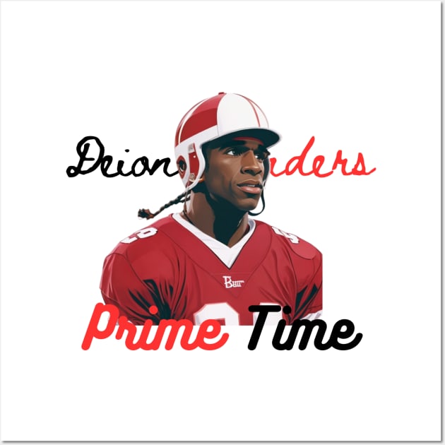 Prime time/Deion sanders Wall Art by Jackystore